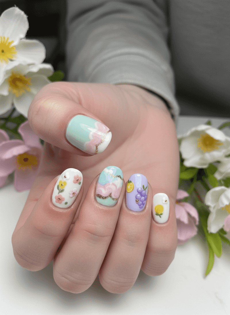 Floral and Spring Motif Accents – Micro-Art That Steals the Show