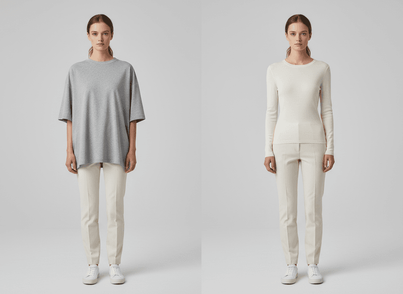 Casual Top to Fitted Knit or Blouse