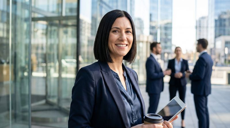 Blunt Bob at Chin Length