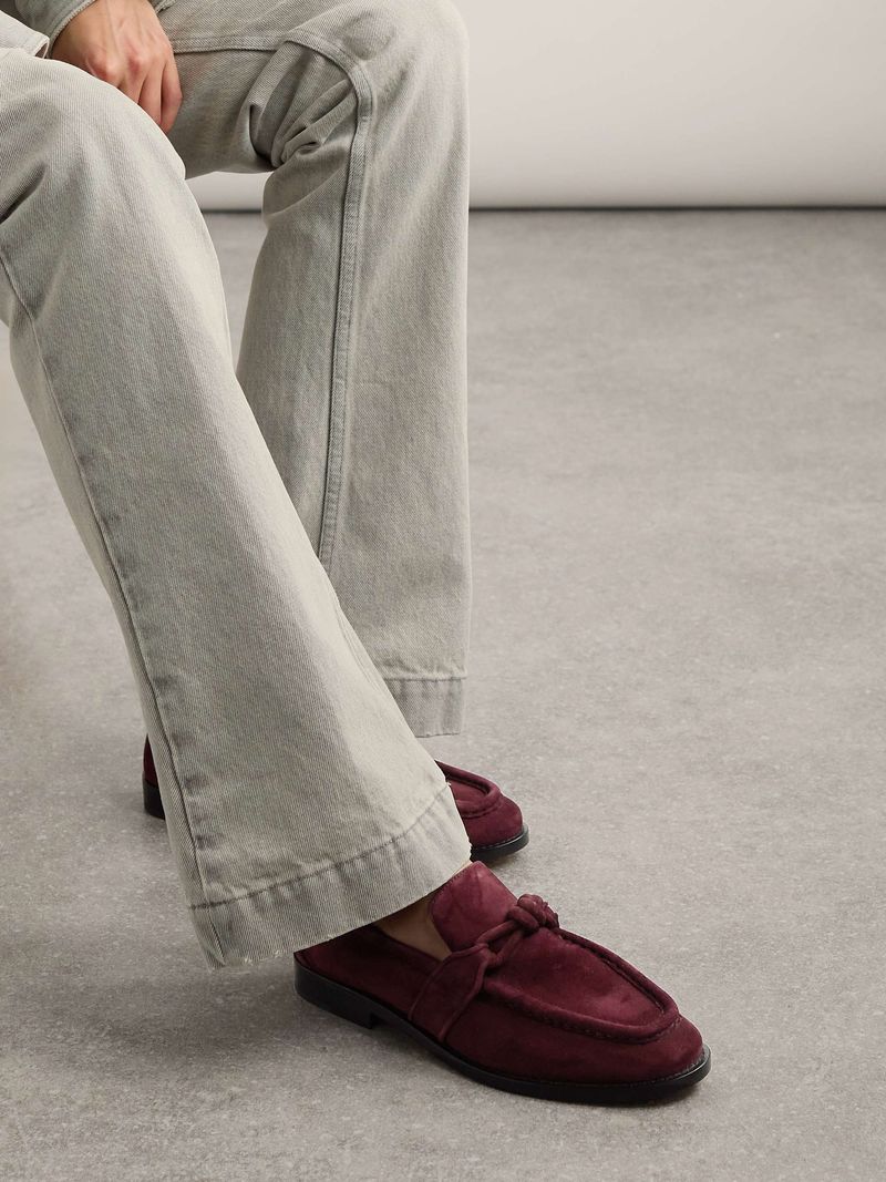 Bottega Veneta Astaire Suede Loafers