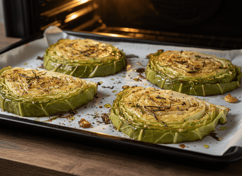 Roasted Cabbage Steaks