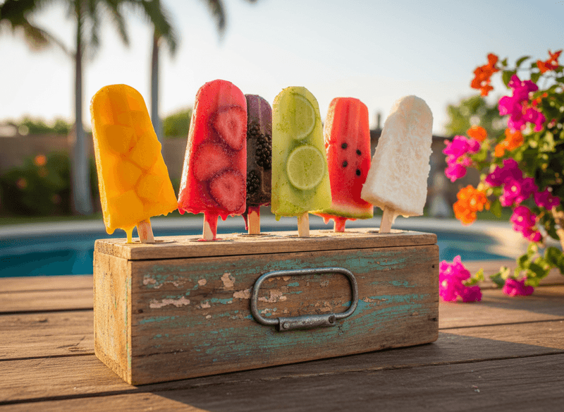 Paletas de Fruta Naturales