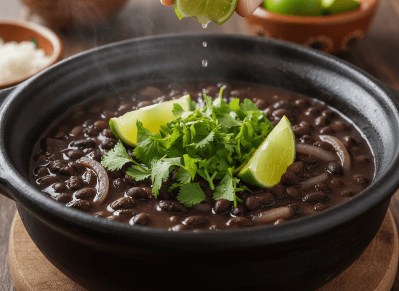 Mexican Black Beans (Frijoles Negros)