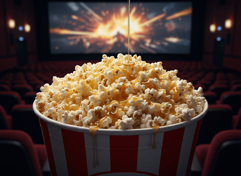Extra-Large Movie Theater Butter Popcorn