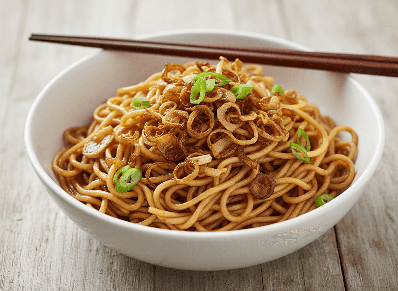 Shanghai Scallion Oil Noodles (Cong You Ban Mian)