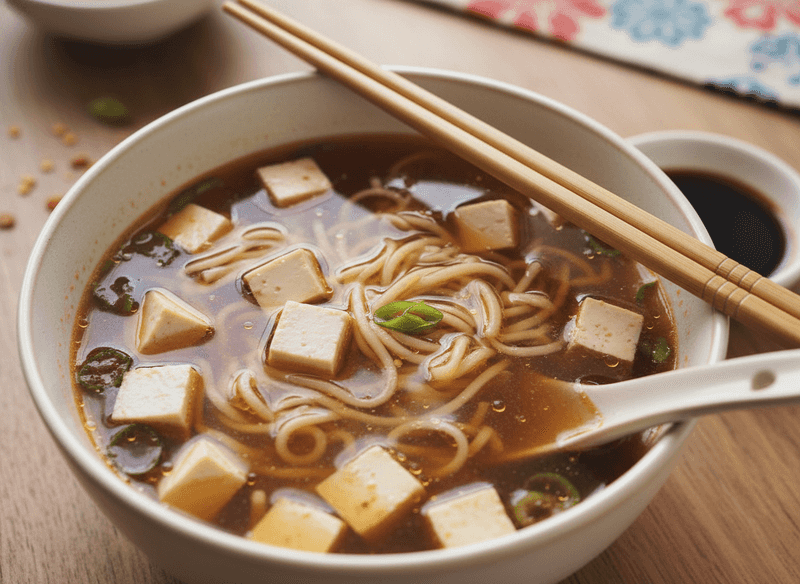 Simple Miso-Style Pantry Soup