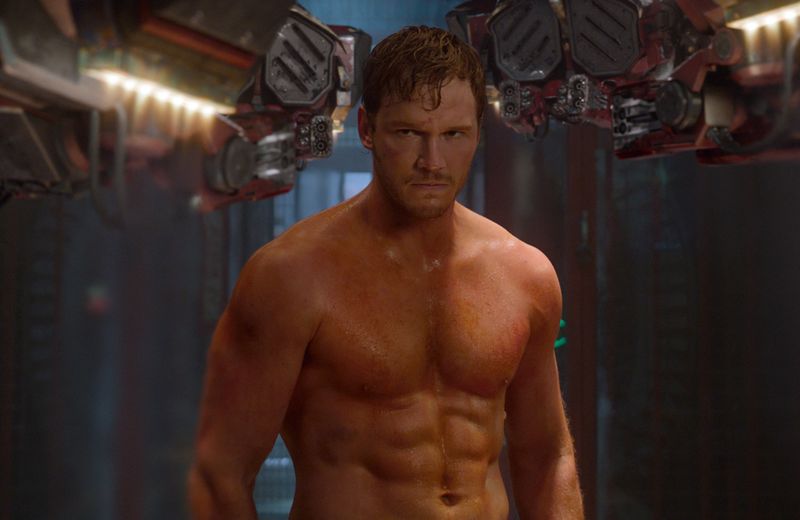 Chris Pratt in Guardians of the Galaxy