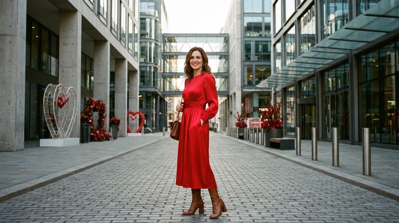 Classic Red Dress