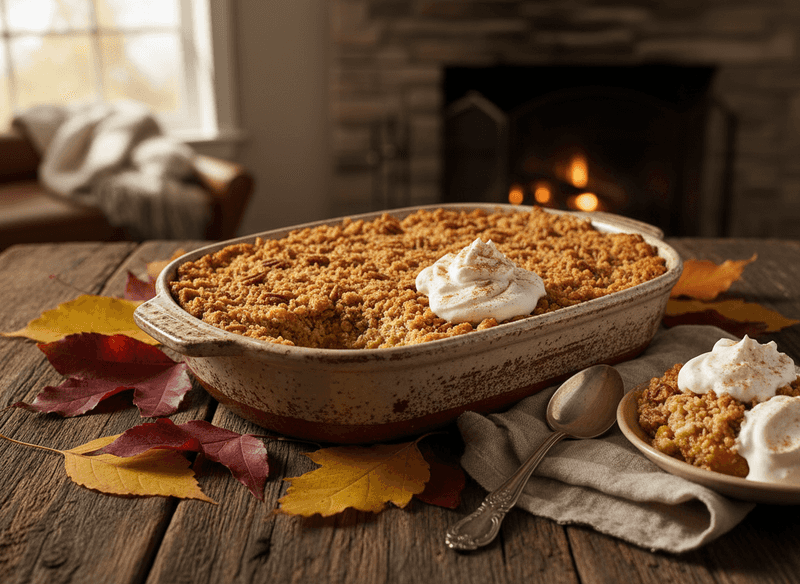 Pumpkin Dump Cake