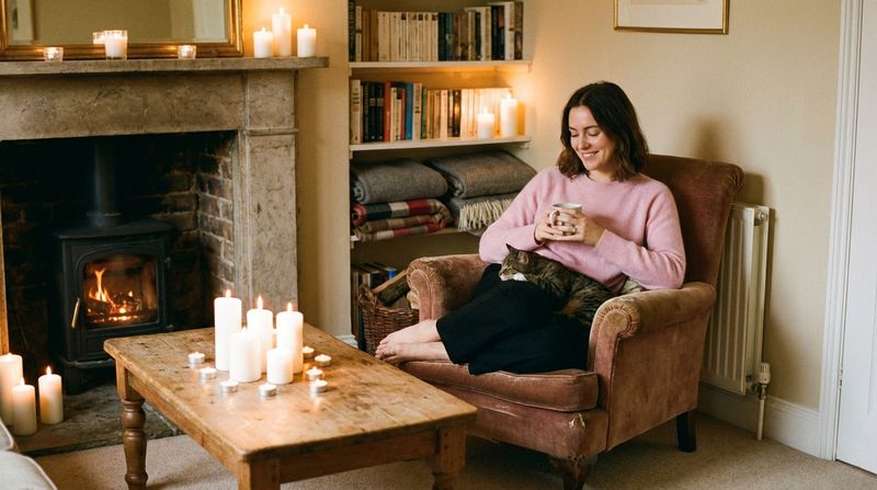 Cozy Sweater in a Romantic Color