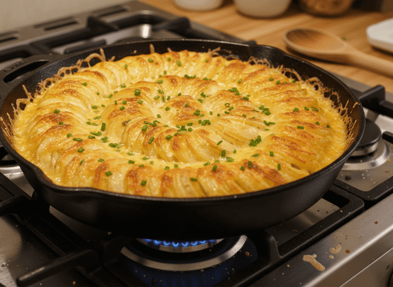 Quick Stovetop Scalloped Potatoes