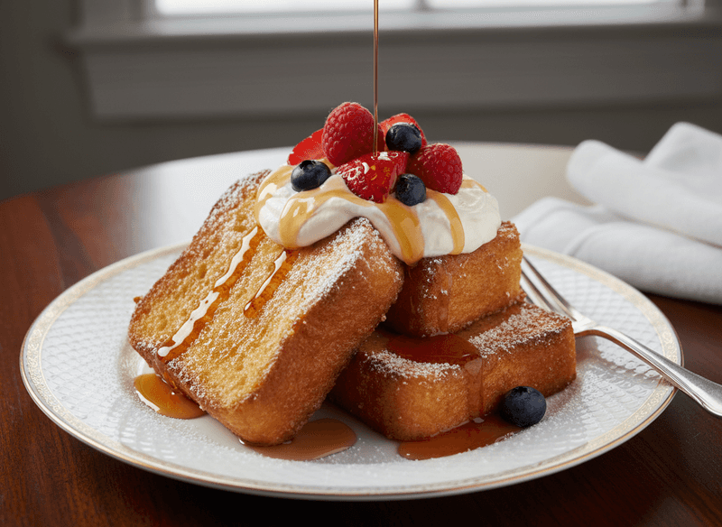 Pain Perdu (French Toast Dessert Style)