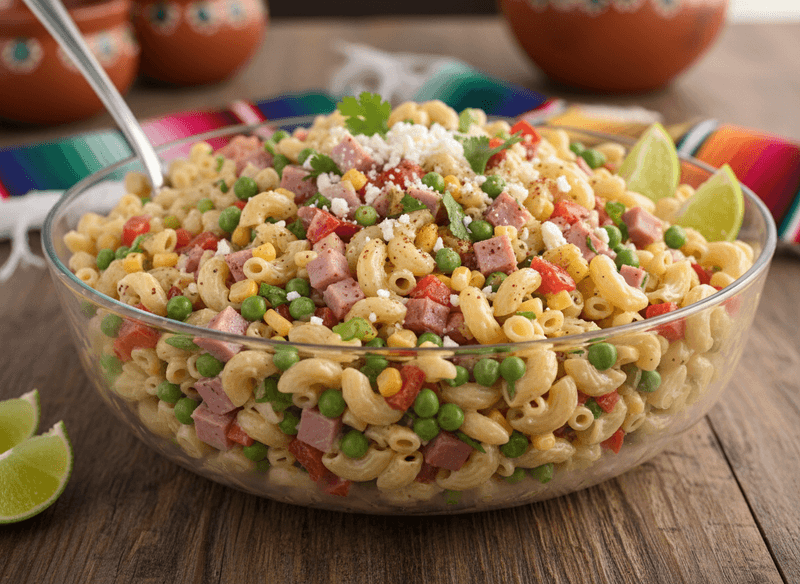 Mexican Macaroni Salad (Sopa Fría)