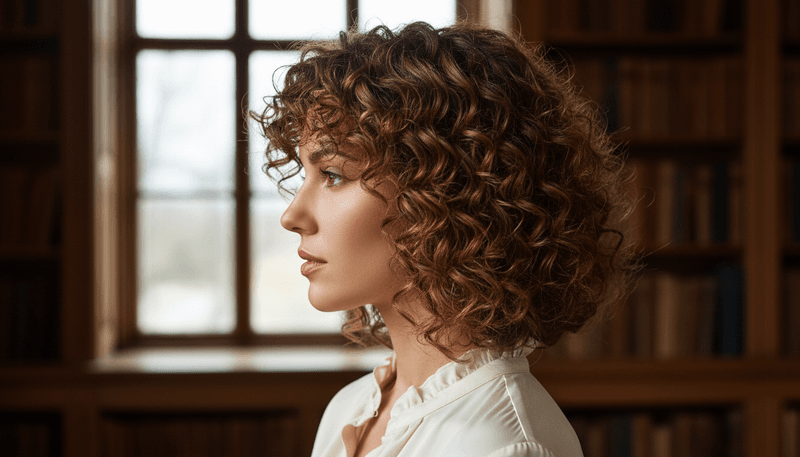 Curly Lob (Long Bob)