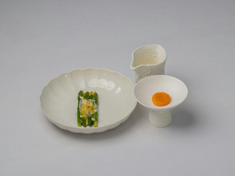 Deconstructed Fine-Dining Plates