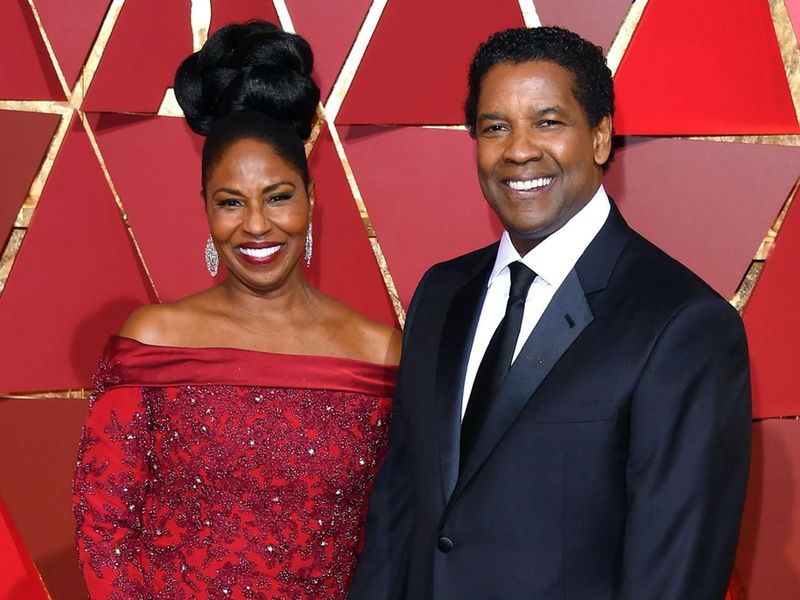 Denzel Washington & Pauletta Washington