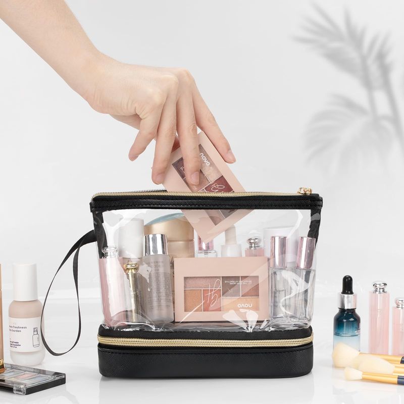 Ethereal TSA-Approved Clear Makeup Bag