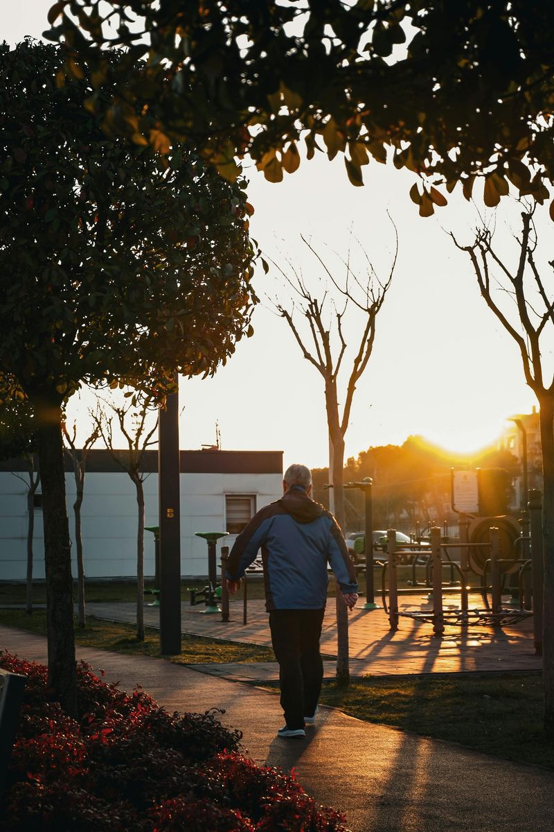 Evening Walk Without Headphones