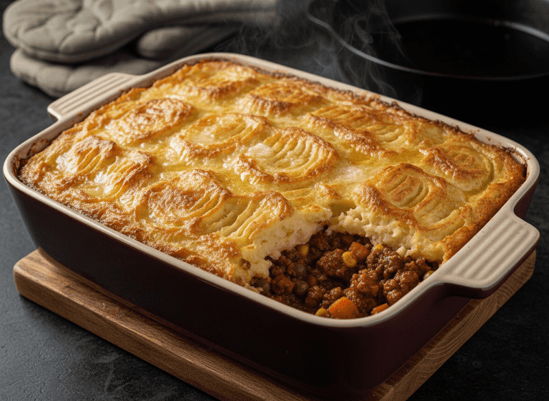 Easy Shepherd's Pie with Buttery Potato Topping