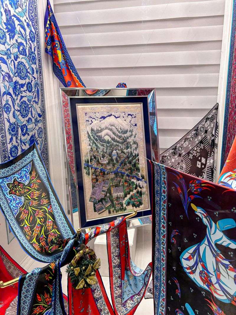 Frame Vintage Silk Scarves