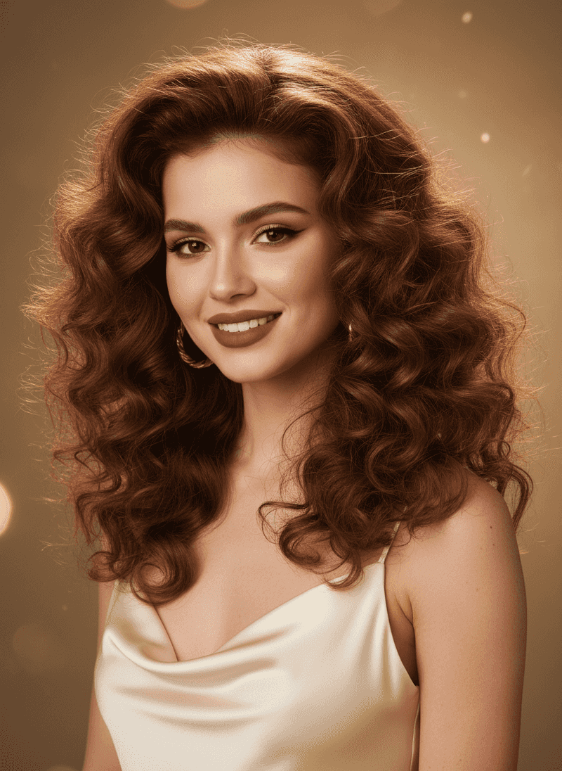 '90s-Inspired Bombshell Blowouts