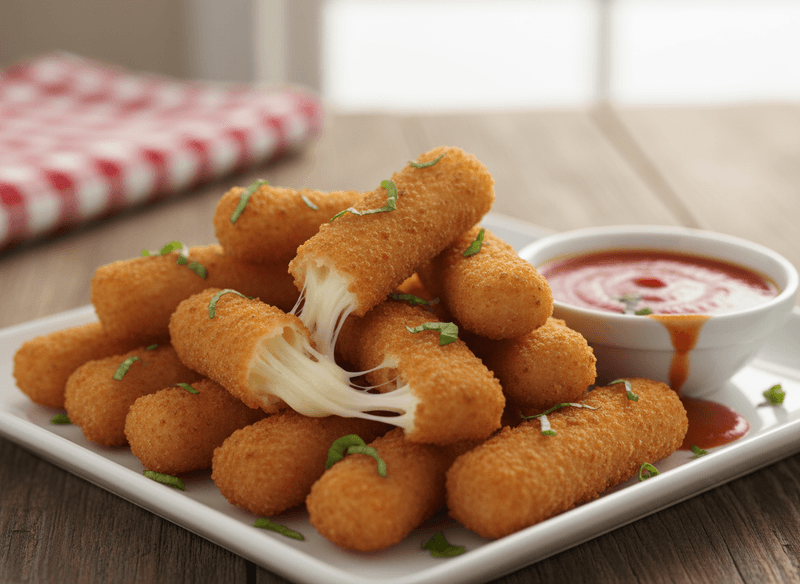 Frozen Fried Mozzarella Sticks