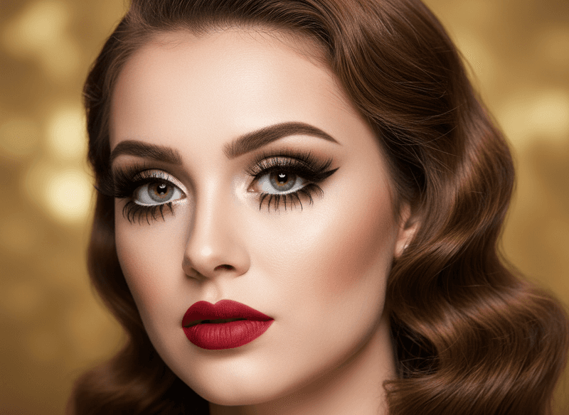 Statement False Lashes and Retro Lash Styles