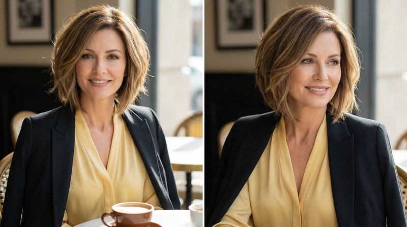 Graduated Bob with Volume at the Crown