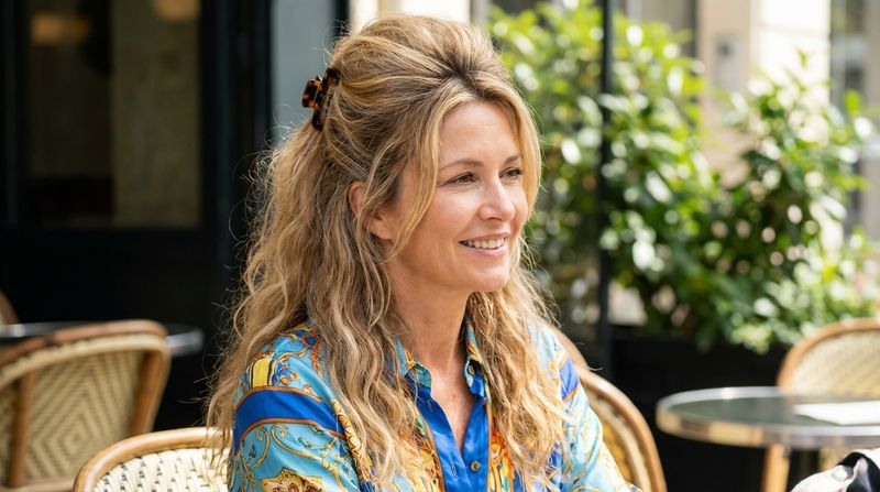 Half-Up Half-Down with Teased Crown