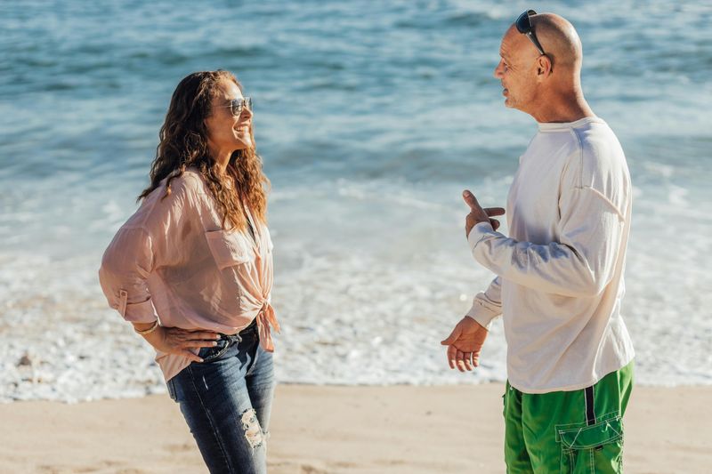 He Doesn't Bring Her Up Unprompted