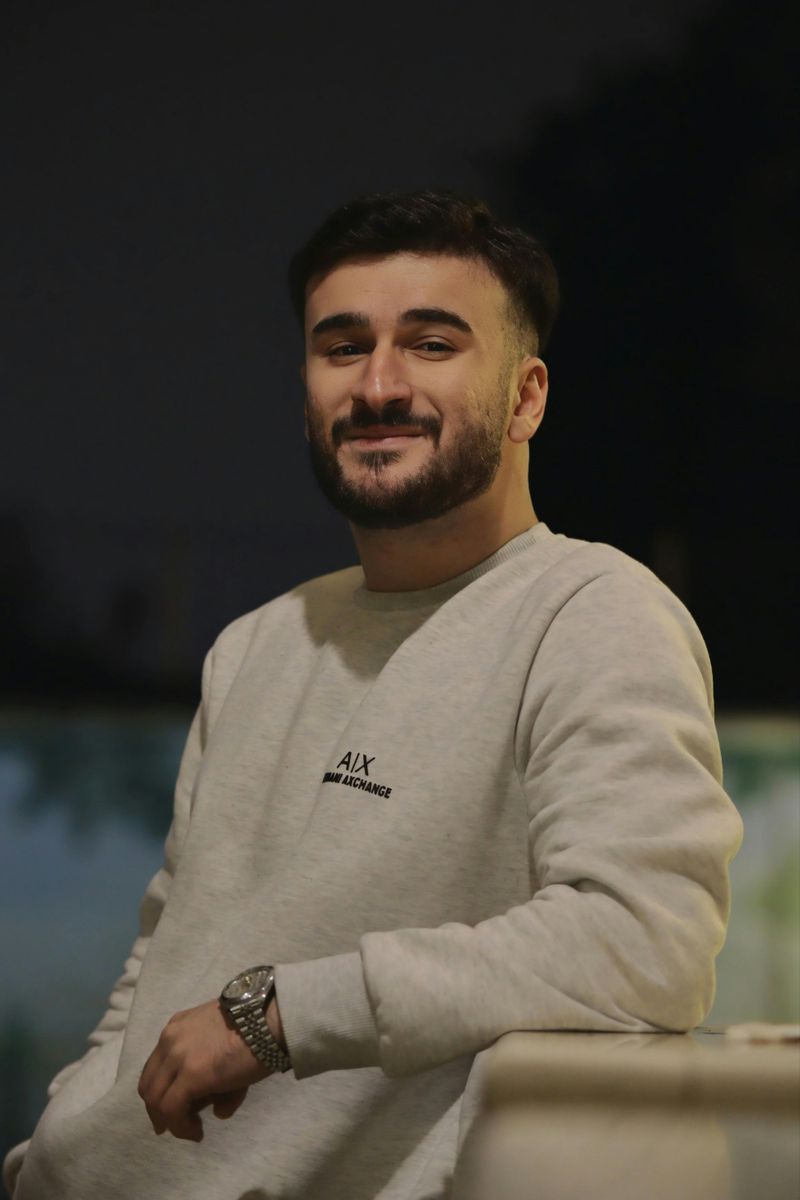 He Smiles Genuinely When He Sees You