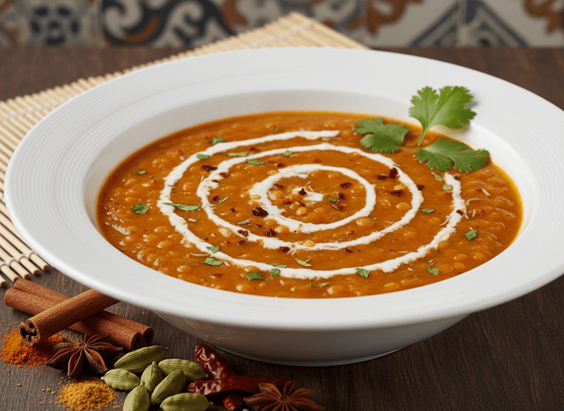 Red Lentil & Coconut Curry Soup