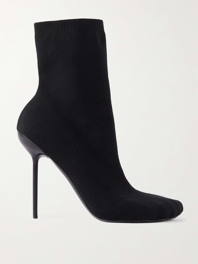 Heeled Sock Boots