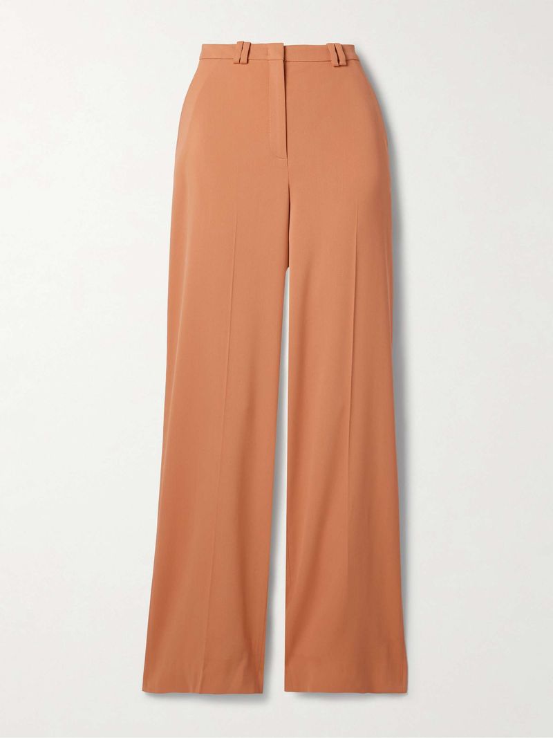High-Rise Wide-Leg Trousers