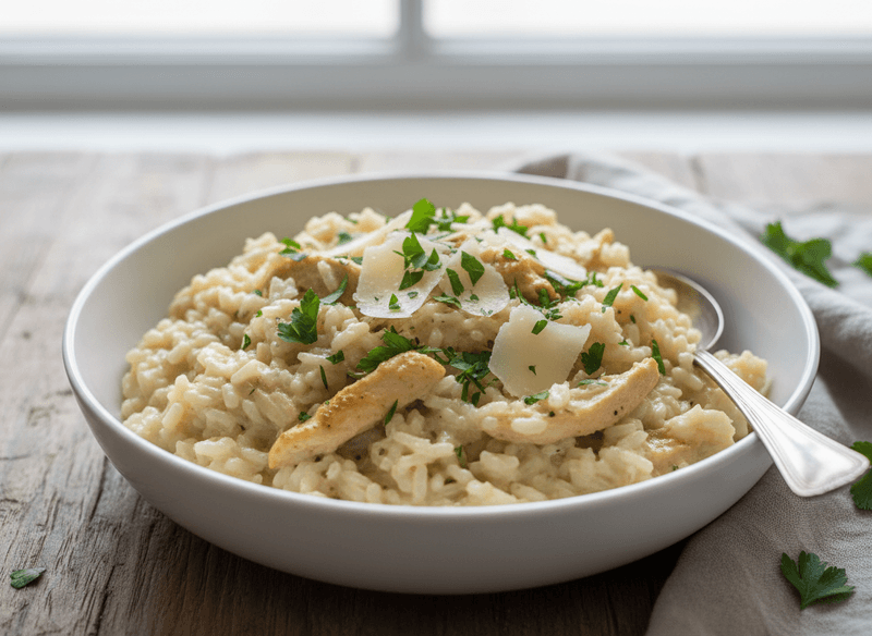 Instant Pot Dijon Chicken Risotto