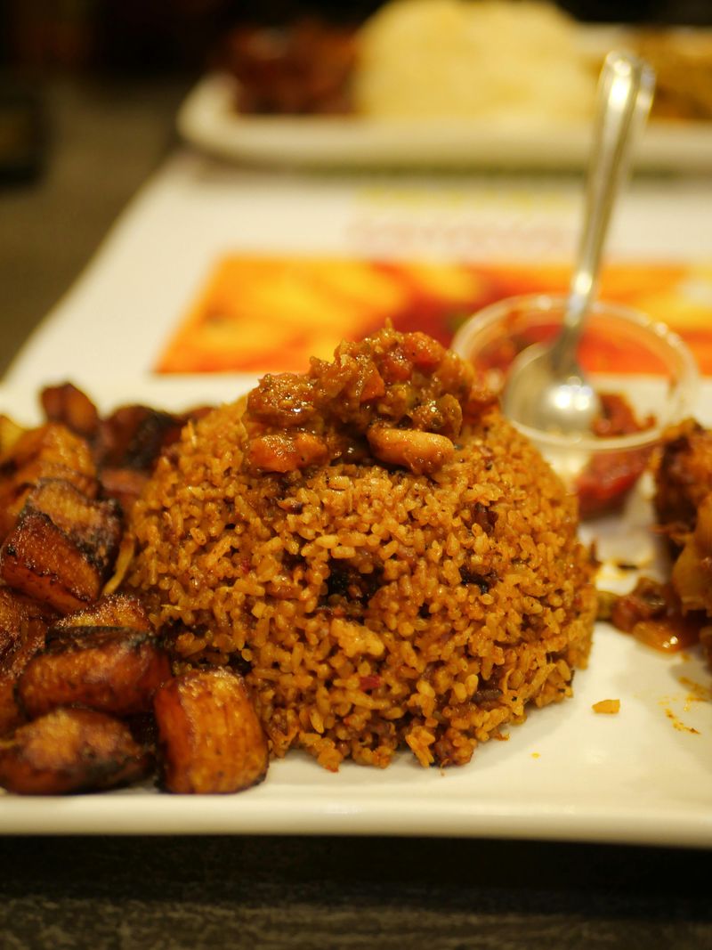 Jollof Rice with Slow-Roasted Chicken