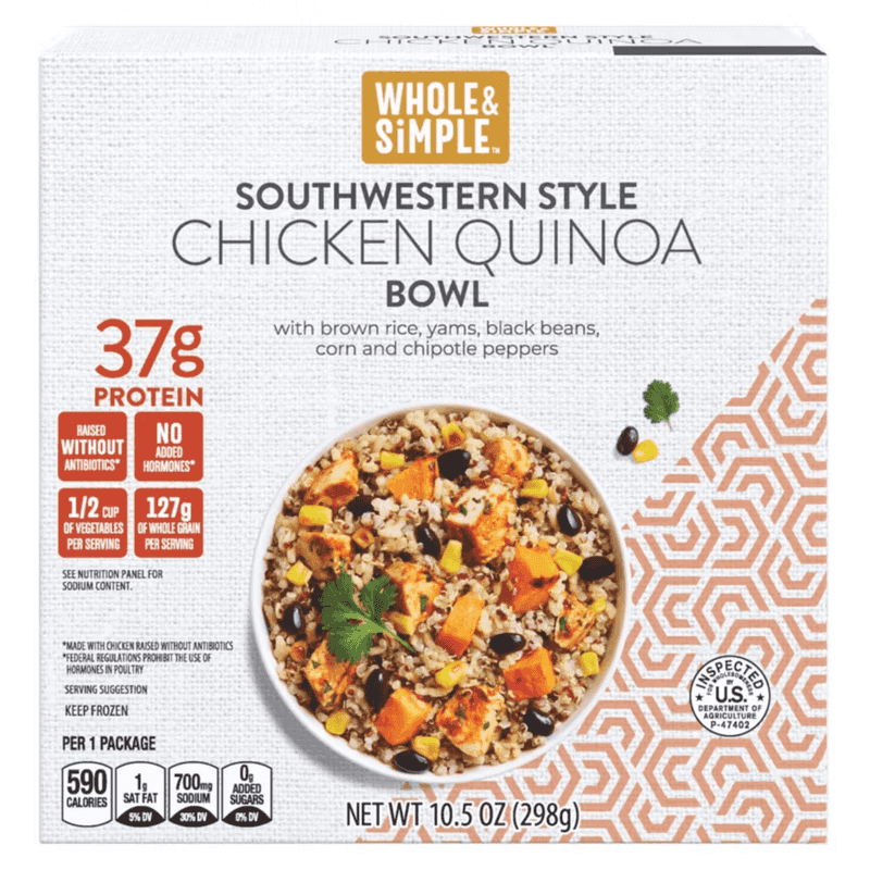 Whole & Simple Chicken Quinoa Bowls