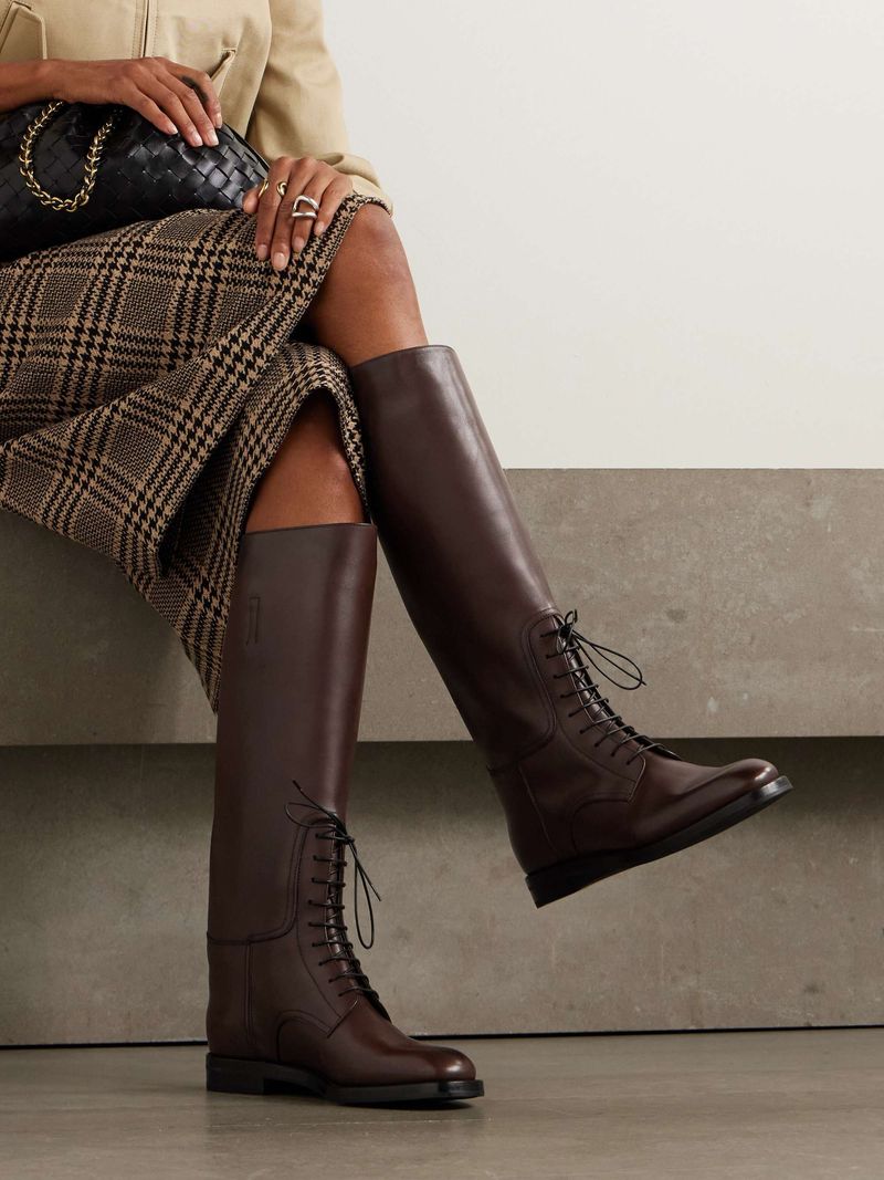 Knee-High or Structured Boots