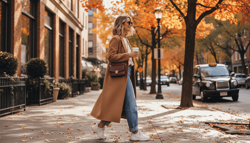 Layer with a Statement Coat