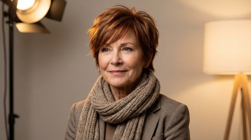 Layered Crop With Side Bangs