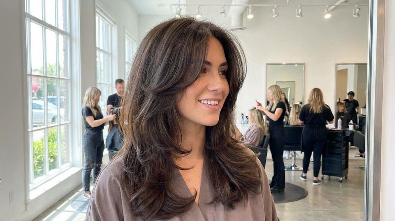 Layered Haircut with Face Framing