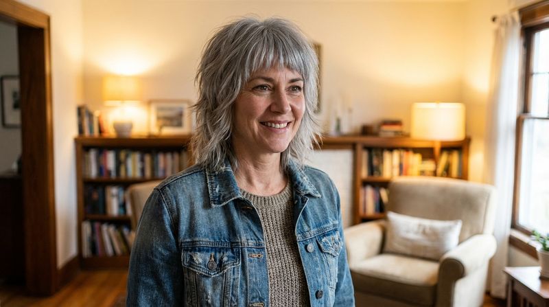 Layered Shag with Bangs