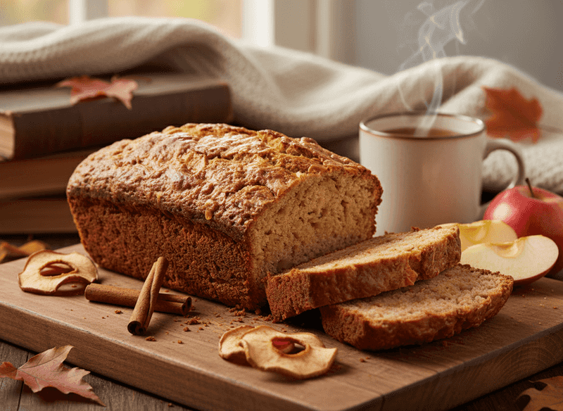 Spiced Apple Cake Mix Quick Bread