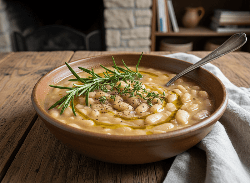 Cannellini Bean Soup with Herbs