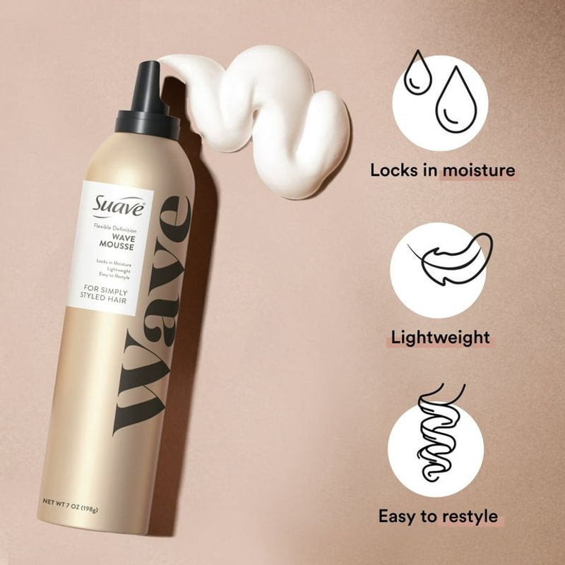 Lightweight Mousse Styling