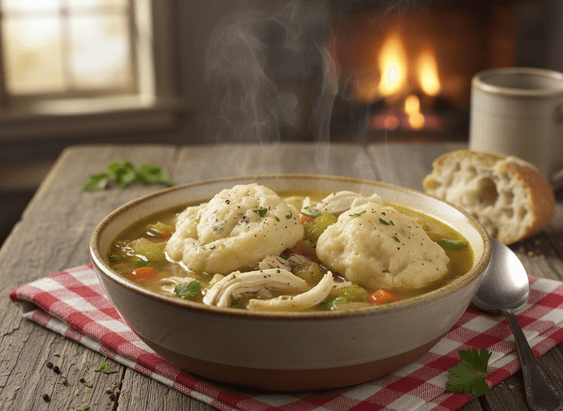Chicken & Dumplings Soup