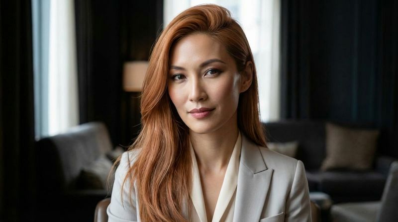 Long Hair with Side-Swept Volume