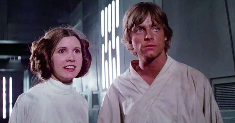 Luke Skywalker & Leia Organa