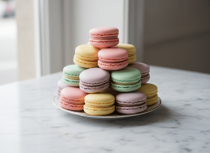 Macarons (Parisian Almond Macarons)
