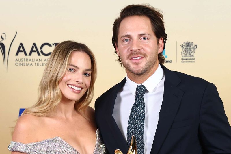 Margot Robbie and Tom Ackerley